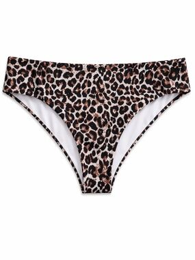 4/$20➡️ Leopard Print Cheeky Bikini Bottom – Size XL EUC